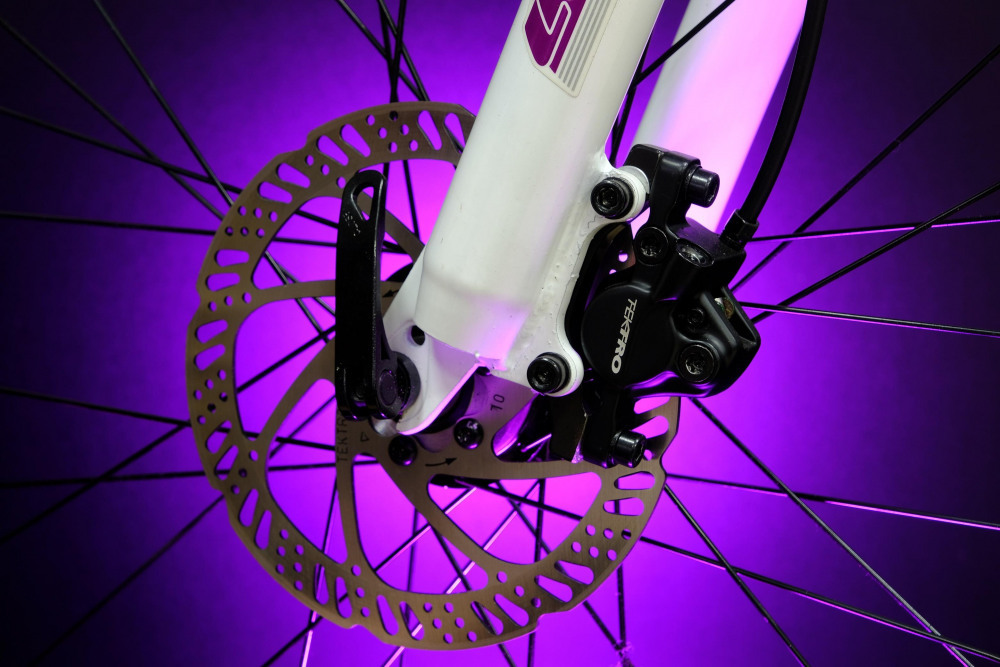 Lorak Glory 100 HD 27.5 Белый/Фиолетовый рама 15 (на рост 141-160)