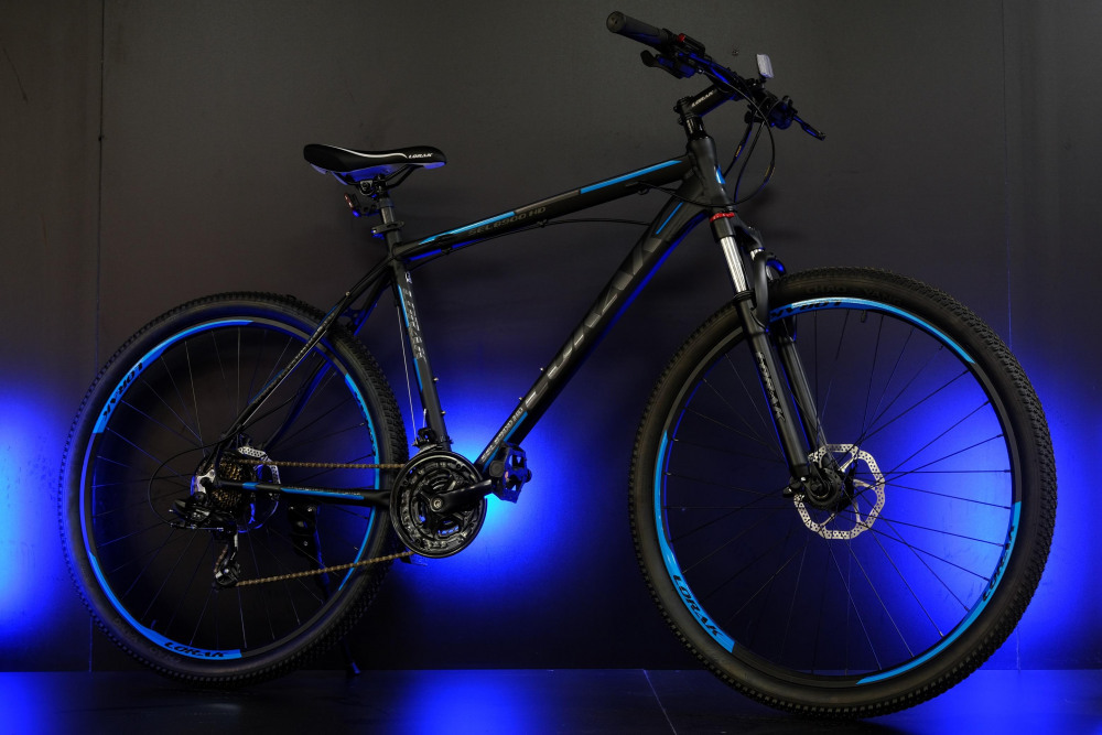 Lorak Sel 8900 HD Чёрный/Синий Матовый 21р (на рост 183-190)