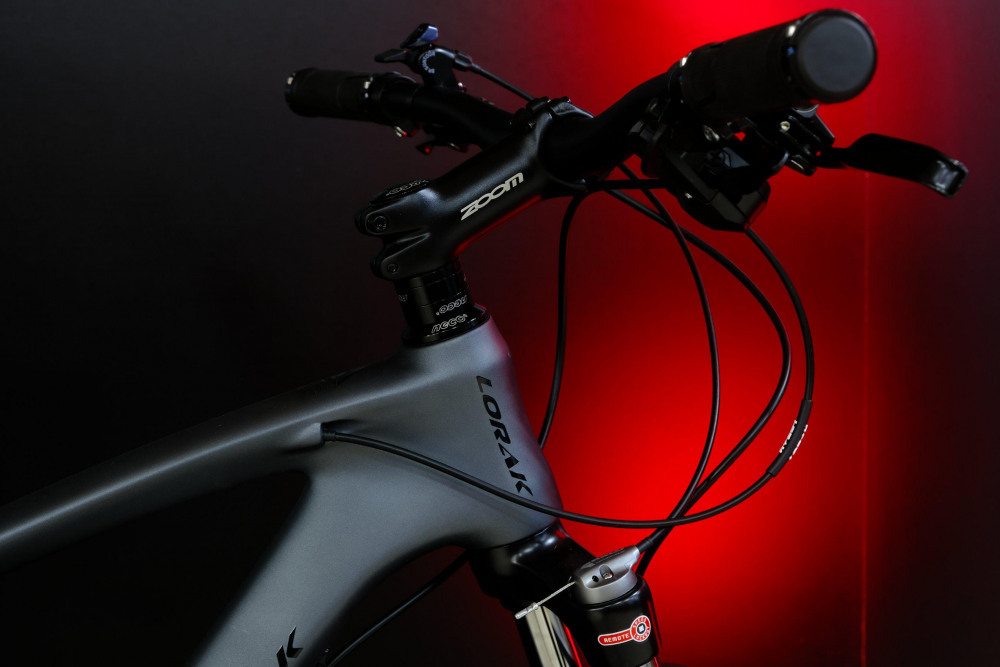 LORAK Carbon 27,5 100 Матовый Серый/Черный рама 17 (на рост 155-173)