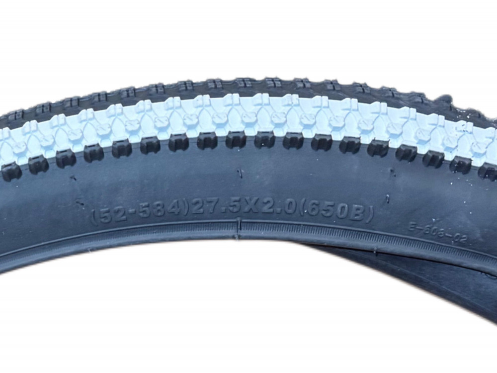 Покрышка+камера Lorak 27,5*2,0 с белой полосой, код 41864