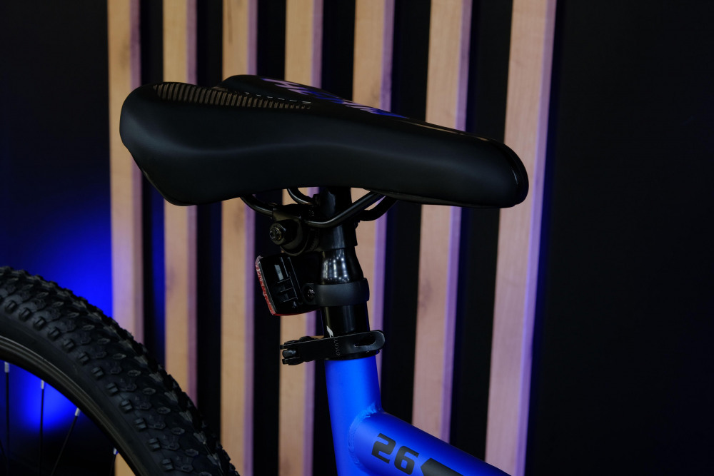 Heam FOX 26 Матовый Чёрный/Синий рама 15 (на рост 141-160)