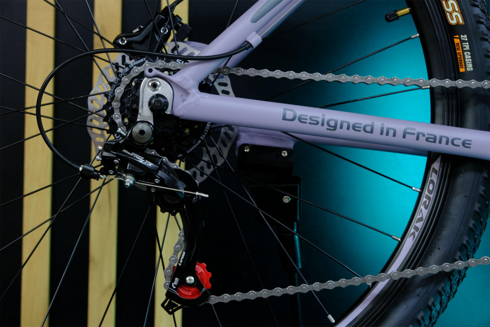 LORAK GLORY 180 HD Матовый Фиолетовый/Серый рама 19 (на рост 171-182)