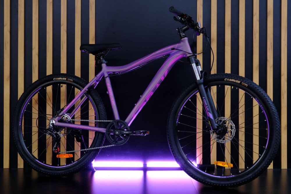 LORAK GLORY 180 HD Матовый Фиолетовый/Розовый рама 17 (на рост 155-173)